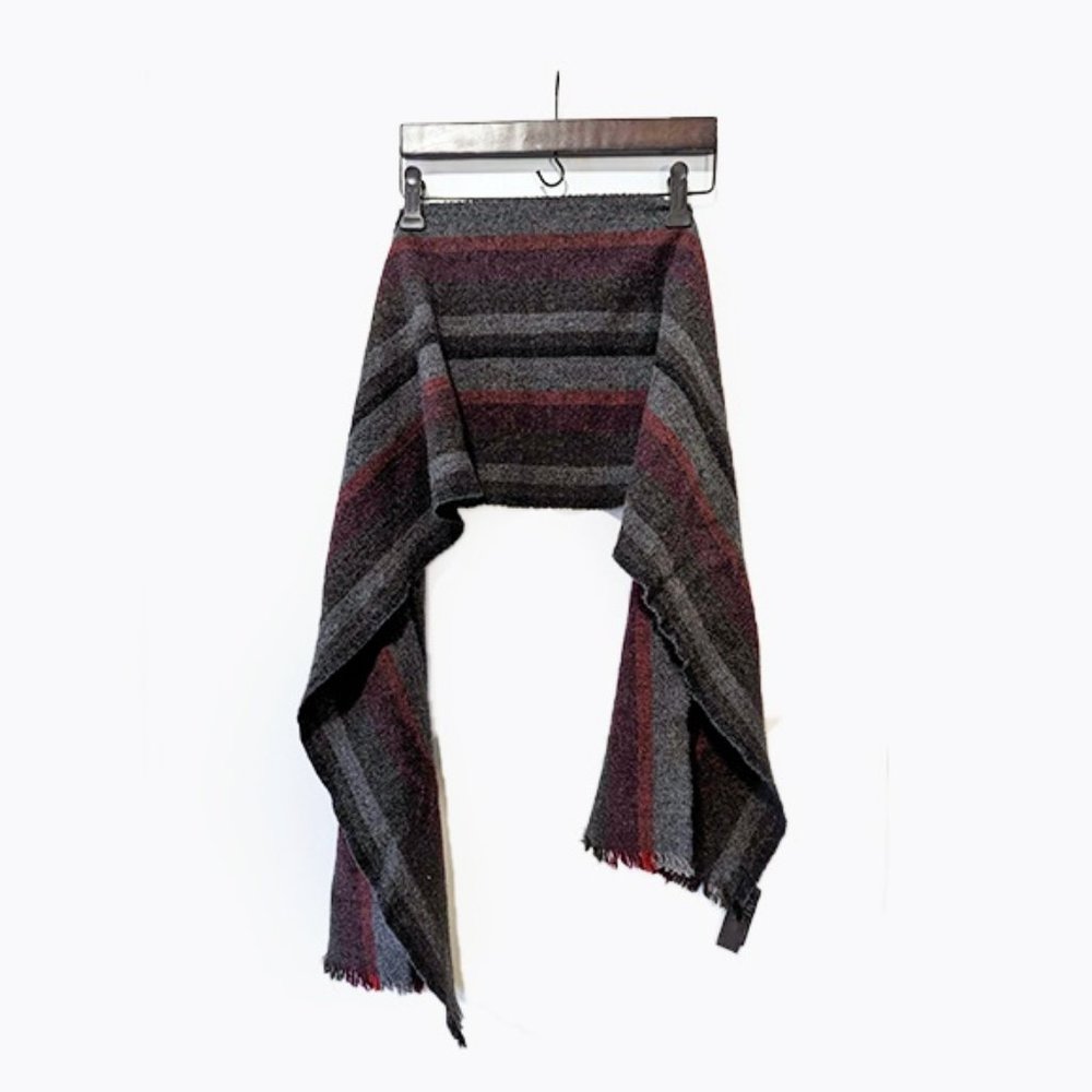 COACH - Striped woolen scarf
